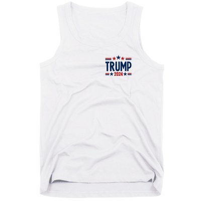 Im Voting For The Felon Trump 2024 Election (Front And Back) Tank Top