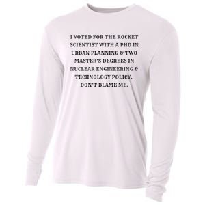 I Voted For The Rocket Scientist Cooling Performance Long Sleeve Crew