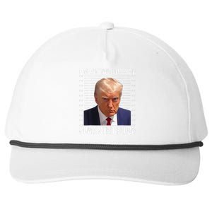 Im Voting For The Convicted Felon Funny Pro 2024 Snapback Five-Panel Rope Hat