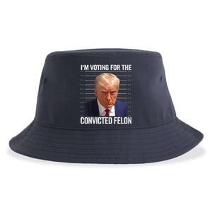 Im Voting For The Convicted Felon Funny Pro 2024 Sustainable Bucket Hat