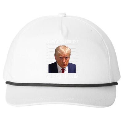 Im Voting For The Convicted Felon Pro Trump 2024 Snapback Five-Panel Rope Hat