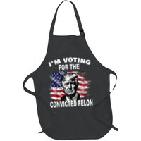 IM Voting For The Convicted Felon 2024 Apron