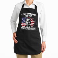 IM Voting For The Convicted Felon 2024 Apron