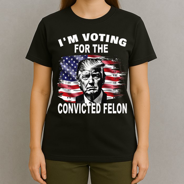 IM Voting For The Convicted Felon 2024 T-Shirt