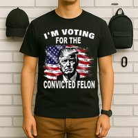 IM Voting For The Convicted Felon 2024 T-Shirt
