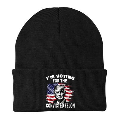 IM Voting For The Convicted Felon 2024 Beanie