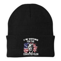 IM Voting For The Convicted Felon 2024 Beanie