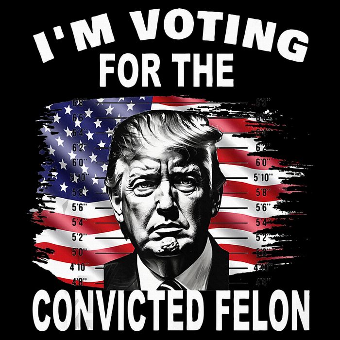 IM Voting For The Convicted Felon 2024 Toddler T-Shirt