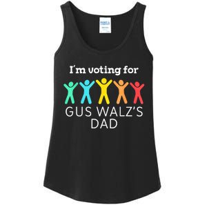 IM Voting For Gus Walz Dad Harris Walz 2024 Ladies Essential Tank