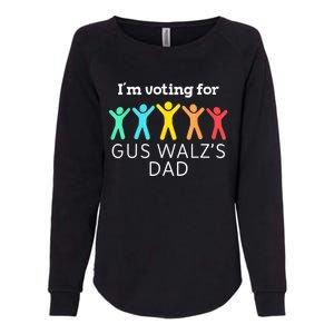 IM Voting For Gus Walz Dad Harris Walz 2024 Womens California Wash Sweatshirt