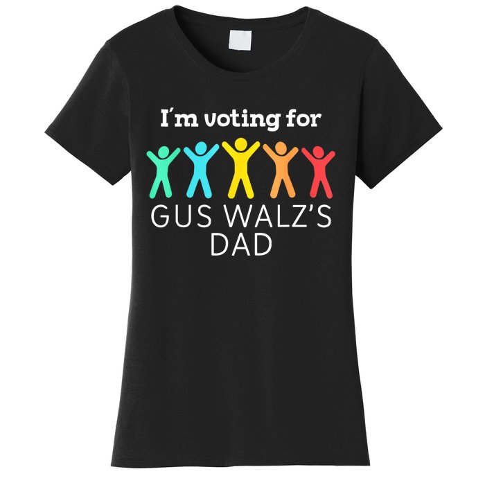 IM Voting For Gus Walz Dad Harris Walz 2024 Women's T-Shirt