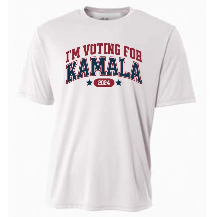 IM Voting For Kamala Harris Election Cooling Performance Crew T-Shirt