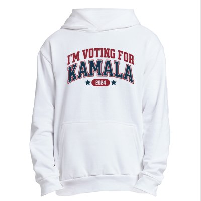 IM Voting For Kamala Harris Election Urban Pullover Hoodie