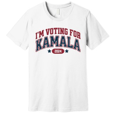 IM Voting For Kamala Harris Election Premium T-Shirt