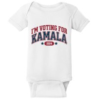 IM Voting For Kamala Harris Election Baby Bodysuit