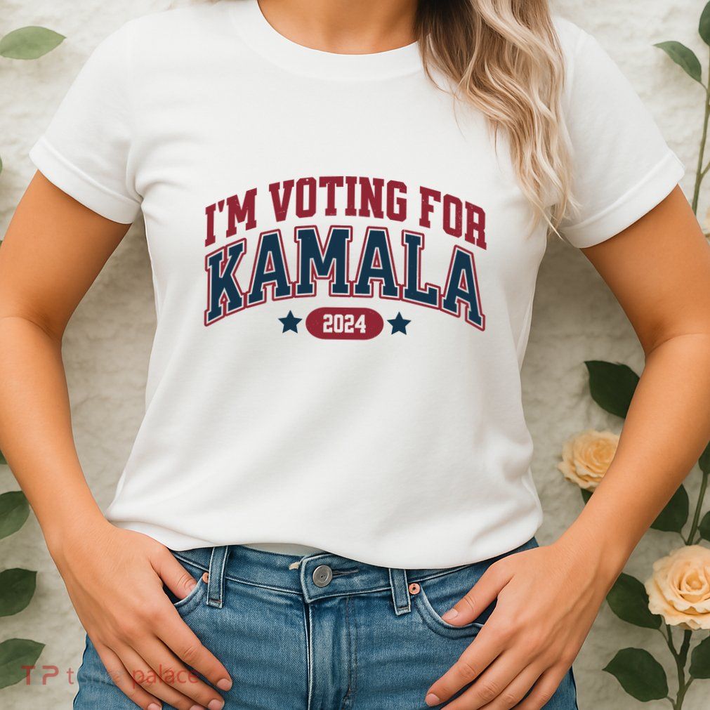 IM Voting For Kamala Harris Election Womens T-Shirt