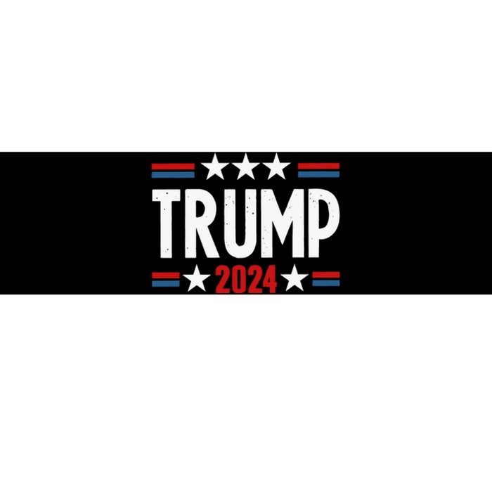 Im Voting For The Felon Trump 2024 Election (Front And Back) Bumper Sticker