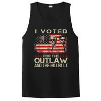 I Voted For The Outlaw And The Hillbilly 2024 Trump Victory PosiCharge Competitor Tank