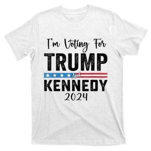 IM Voting For Trump And Kennedy 2024 T-Shirt