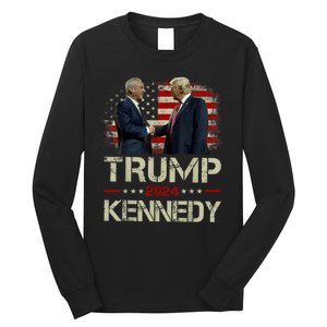 IM Voting For Trump And Kennedy 2024 Trump 2024 Long Sleeve Shirt