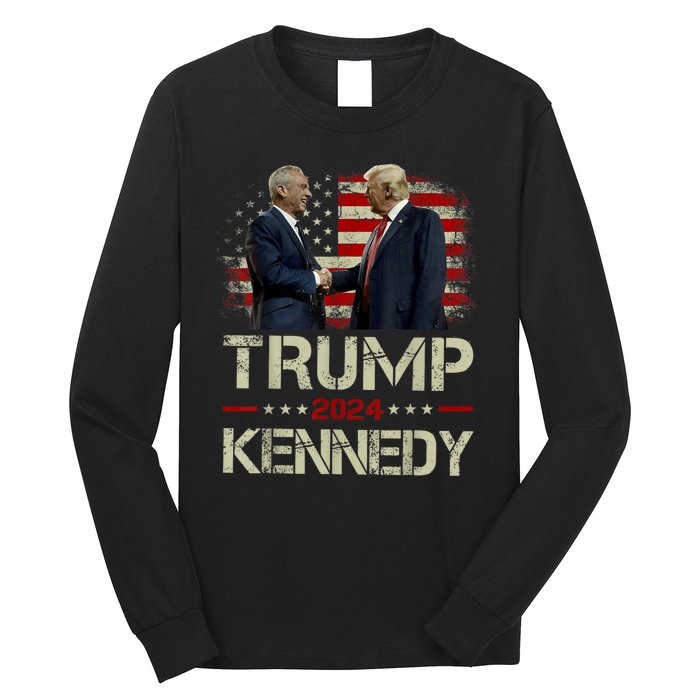 IM Voting For Trump And Kennedy 2024 Trump 2024 Long Sleeve Shirt