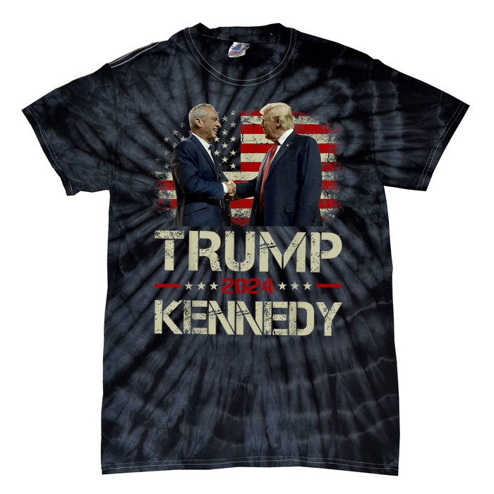 IM Voting For Trump And Kennedy 2024 Trump 2024 Tie-Dye T-Shirt