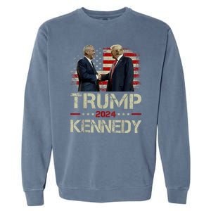 IM Voting For Trump And Kennedy 2024 Trump 2024 Garment-Dyed Sweatshirt