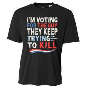 IM Voting For The Guy They Keep Trying To Kill 2024 Usa Cooling Performance Crew T-Shirt