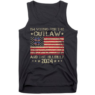 IM Voting For The Outlaw And The Hillbilly Election 2024 Tank Top