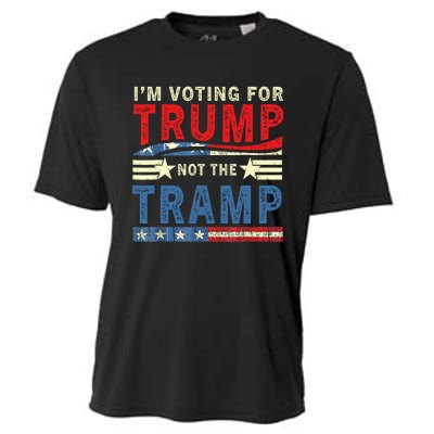 IM Voting For Trump Not The Tramp Trump Vance 2024 Vintage Cooling Performance Crew T-Shirt