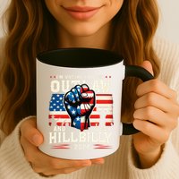 IM Voting For The Outlaw And The Hillbilly 2024 Us Flag Mug