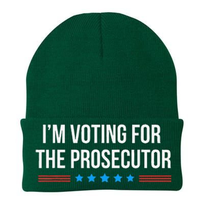 I’M Voting For The Prosecutor Gift Knit Cap Winter Beanie