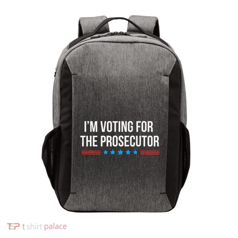 I’M Voting For The Prosecutor Gift Vector Backpack