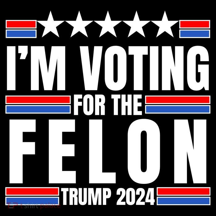 IM Voting For The Felon Trump 2024 Proud Supporter 16 in Basic Backpack