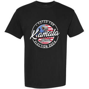 I Voted For Kamala Harris 2024 Support IM With Her Democrat Garment-Dyed Heavyweight T-Shirt