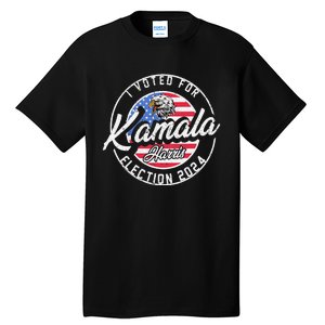 I Voted For Kamala Harris 2024 Support IM With Her Democrat Tall T-Shirt