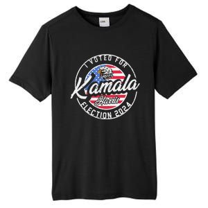 I Voted For Kamala Harris 2024 Support IM With Her Democrat Tall Fusion ChromaSoft Performance T-Shirt