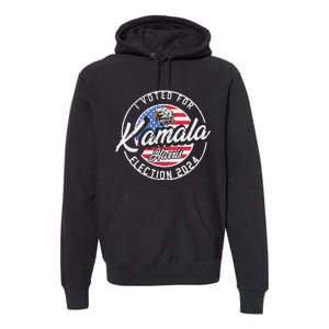 I Voted For Kamala Harris 2024 Support IM With Her Democrat Premium Hoodie