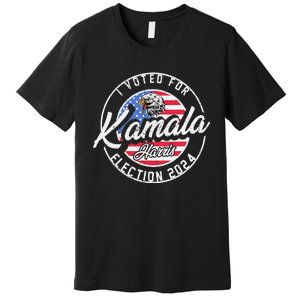 I Voted For Kamala Harris 2024 Support IM With Her Democrat Premium T-Shirt