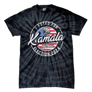 I Voted For Kamala Harris 2024 Support IM With Her Democrat Tie-Dye T-Shirt