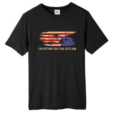 IM Voting For The Outlaw 2024 Cool Tall Fusion ChromaSoft Performance T-Shirt