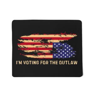 IM Voting For The Outlaw 2024 Cool Mousepad