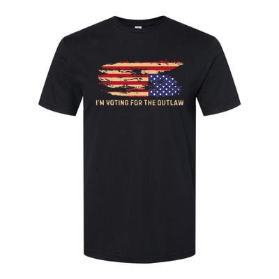 IM Voting For The Outlaw 2024 Cool Softstyle CVC T-Shirt