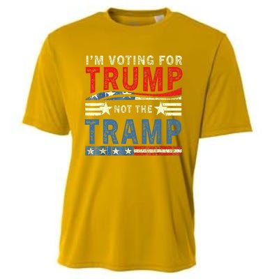 IM Voting For Trump Not The Tramp Trump Vance 2024 Cooling Performance Crew T-Shirt