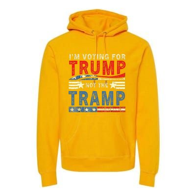 IM Voting For Trump Not The Tramp Trump Vance 2024 Premium Hoodie