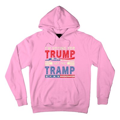 IM Voting For Trump Not The Tramp Trump Vance 2024 Hoodie