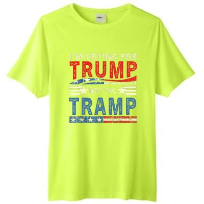 IM Voting For Trump Not The Tramp Trump Vance 2024 Tall Fusion ChromaSoft Performance T-Shirt