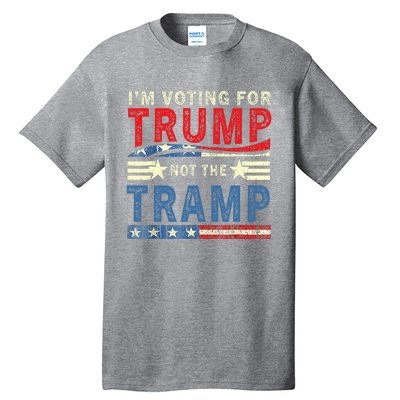 IM Voting For Trump Not The Tramp Trump Vance 2024 Tall T-Shirt