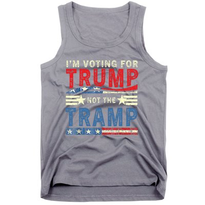 IM Voting For Trump Not The Tramp Trump Vance 2024 Tank Top