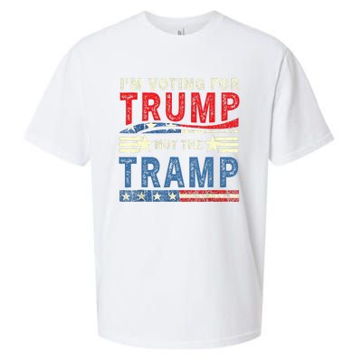 IM Voting For Trump Not The Tramp Trump Vance 2024 Sueded Cloud Jersey T-Shirt